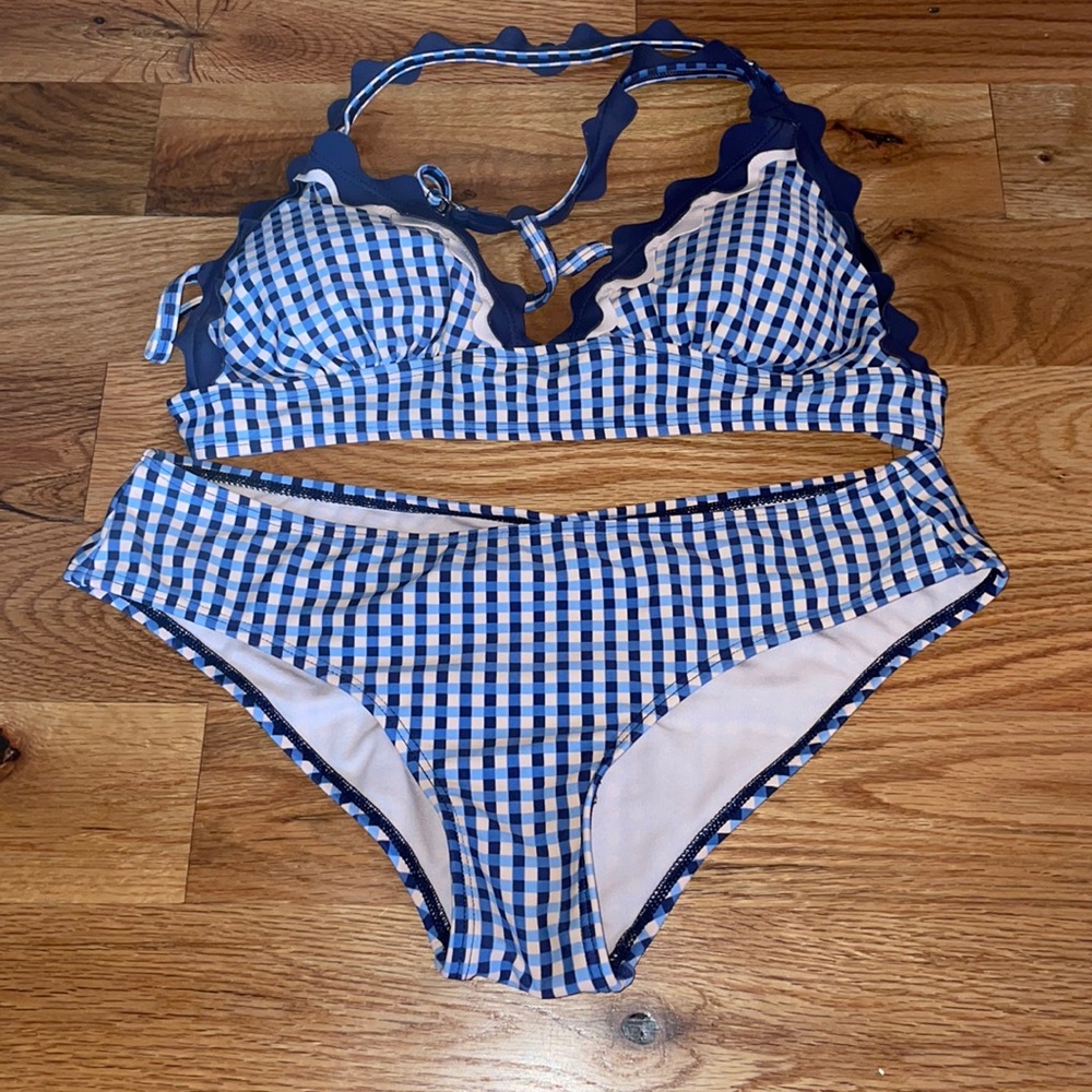 Target Checkered Bikini Set
